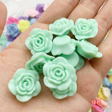 18MM Colorful Rose Beads for DIY Mobile Phone Bracelet Necklace Making