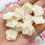 18MM Colorful Rose Beads for DIY Mobile Phone Bracelet Necklace Making