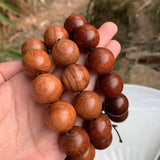 18MM Natural Rosewood Bracelet Crystal Gift Woman Round Beads Jewelry