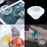 18PC DIY Silicone Resin Casting Molds Tools Set Jewelry Making Pendant Mold