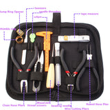 18PCS Jewelry Making Tool Set With Scissors Round Nose Plier Side Cutting Pliers