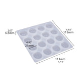 Chess Board Silicone Resin Mold Set for Game DIY Crafts Making Board