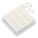 925 Sterling Silver Indian Hiphop Nose Piercing Thin Nose Hoop Ring Body Jewelry