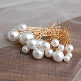 18Pcs Bridal Pearl Rhinestone Hair Pins Wedding Hair Accessories