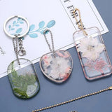 18X Keychain Pendant Silicone Mold Set for DIY Crystal Epoxy Mold