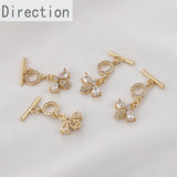 18k Copper Bee OT Buckle for Diy Bracelet or Necklace