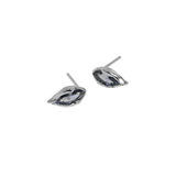 925 Sterling Silver 4A Zircon Stud Earrings for Women