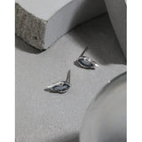 925 Sterling Silver 4A Zircon Stud Earrings for Women