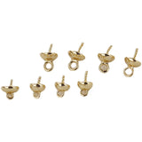 18k Color-preserving Hooded Sheep Eye Studs Bracelet Necklace Pendant Material
