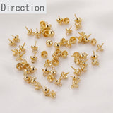 18k Color-preserving Hooded Sheep Eye Studs Bracelet Necklace Pendant Material