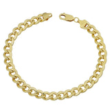18k Necklace Cuban Chain Wedding Engagement Jewelry