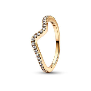 18k Plated 925 Silver Princess Crown Ring