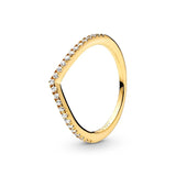 18k Plated 925 Silver Princess Crown Ring