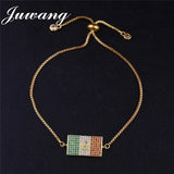 Mexico Football Fans Bracelet Adjustable Chains 18k Plating Charm Jewelry Gift