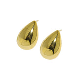 Water Drop Stud Earrings 925 Sterling Silver Platinum Earings Femme