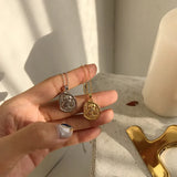 Vintage Owl Pendant Necklace 925 Silver Animal Gift