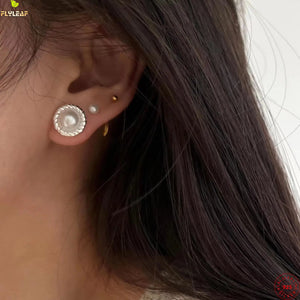 925 Sterling Silver Stud Earrings Fine Pattern Earings Jewelry