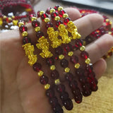 18k Gold-plated Small Bracelet Women's Single Circle National Style