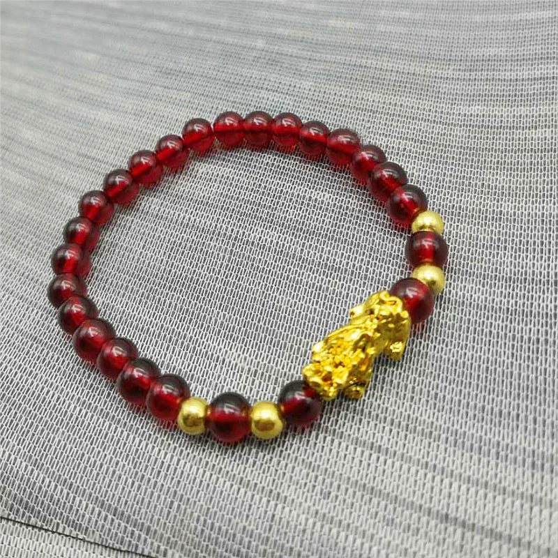 18k Gold-plated Small Bracelet Women's Single Circle National Style