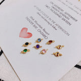 18k Copper Plated Zircon DIY Earrings Bracelet Necklace Material