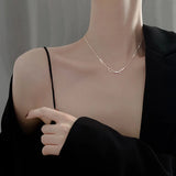 Butterfly Pendant Necklace 18k Gold-Plated Chain Jewelry