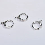 18k Plated Retro French Round Belt Hook Ring Hook for DIY Earrings