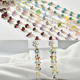18k Gold Plated Gravel Chain DIY Jewelry Material