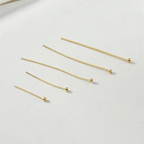 18k Color-Preserving Round Head Needle String Beads DIY Jewelry Materials