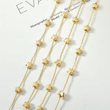 18k Plated Love Heart Peach Heart Star Chain DIY Necklace Bracelet Jewelry