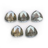 18mm 10pcs Faceted Glass Crystal Triangle Beads Spacer Rondelle Bead