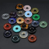 18mm Big Hole Chakra Pendants for Jewelry Making