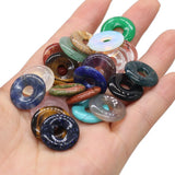 18mm Big Hole Chakra Pendants for Jewelry Making
