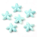 18mm Starfish Ceramic Beads for Jewelry Making