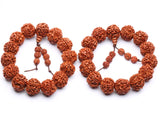18mm Rudraksha Seeds Disciple Beads Bracelet