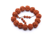 18mm Rudraksha Seeds Disciple Beads Bracelet