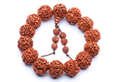 18mm Rudraksha Seeds Disciple Beads Bracelet