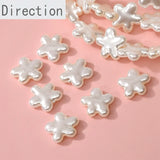 18mm Flower Star Shape Pearl Beads for DIY Jewelry