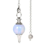 Opalite Opal Stone 7 Chakra Pendulum Pendant Ethnic Jewelry