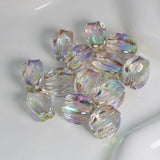 18mm Transparent AB Lantern Beads for Jewelry Making DIY Bracelet
