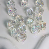 18mm Transparent AB Lantern Beads for Jewelry Making DIY Bracelet