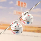 18mm Lucky Cat Bell Jingle Bells DIY Beads For Charm Necklace