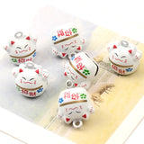 18mm Lucky Cat Bell Jingle Bells DIY Beads For Charm Necklace
