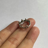 18pcs Crown Pendants for DIY Jewelry Making Women