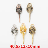18pcs Zinc Alloy Bird Head Charms Necklace Pendant 3320