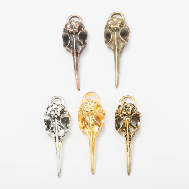 18pcs Zinc Alloy Bird Head Charms Necklace Pendant 3320