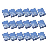 Cardboard Box Velvet Layer Jewelry Case Necklaces Bracelets Earrings Ring