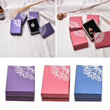 Cardboard Box Velvet Layer Jewelry Case Necklaces Bracelets Earrings Ring