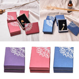 Cardboard Box Velvet Layer Jewelry Case Necklaces Bracelets Earrings Ring