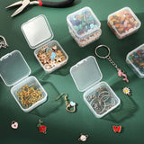 18x Mini Clear Plastic Jewelry Storage Case Container Box for Small Items