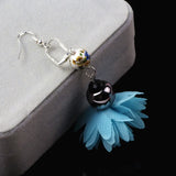 200Pcs Silver Plated French Earring Hooks With Beads Charms